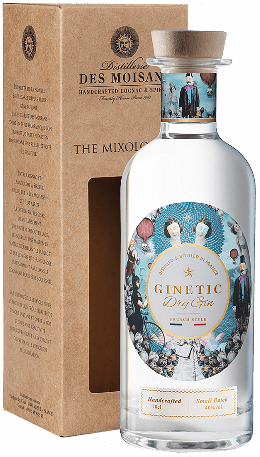 

Джин Ginetic Dry Gin (gift box)