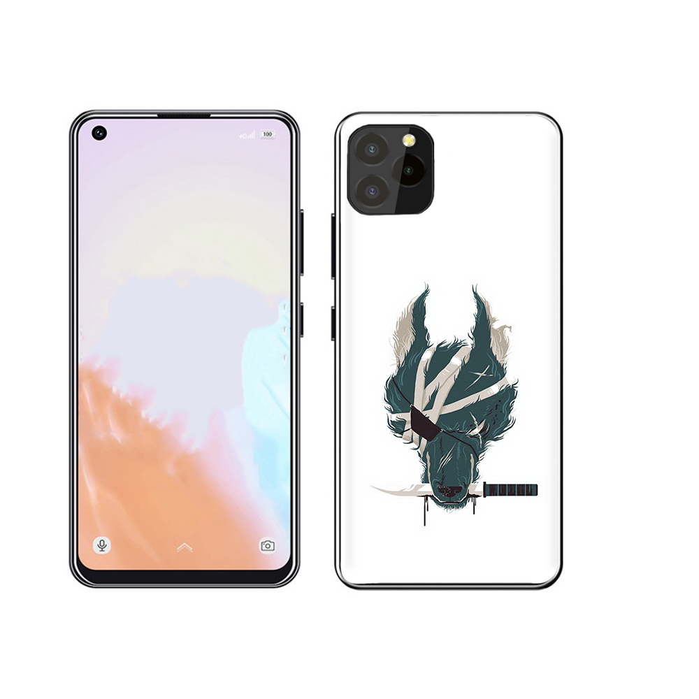 

Чехол MyPads Tocco для Oukitel C21 Pro волк-разбойник, Прозрачный, Tocco