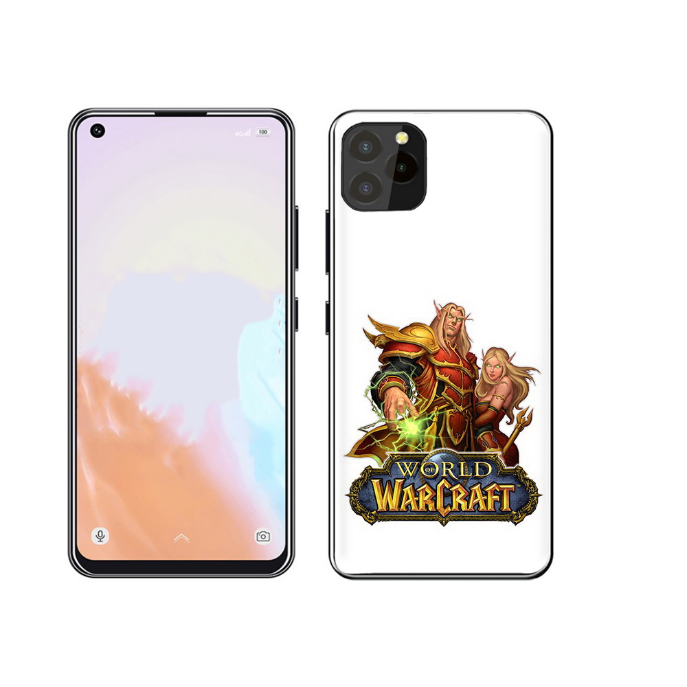 

Чехол MyPads Tocco для Oukitel C21 Pro варкрафт2, Прозрачный, Tocco