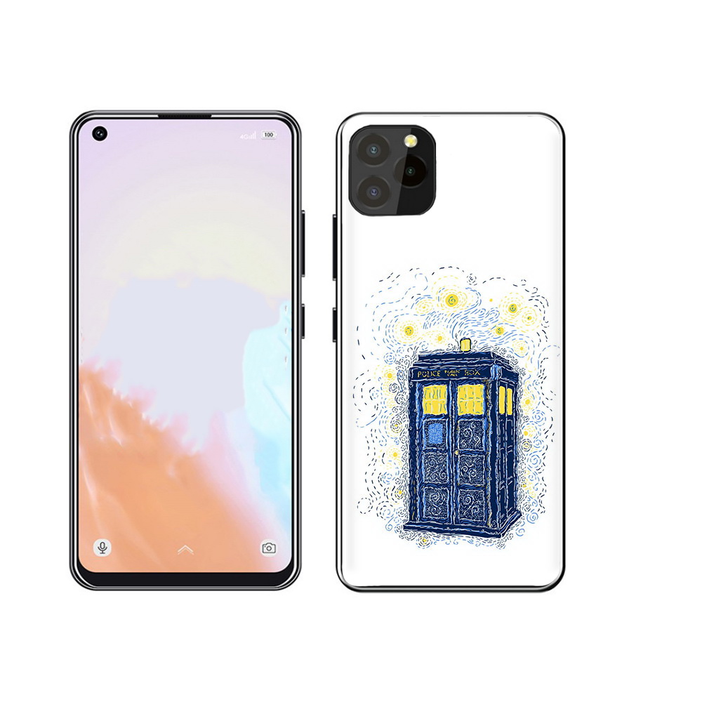 

Чехол MyPads Tocco для Oukitel C21 Pro будка рисунок, Прозрачный, Tocco