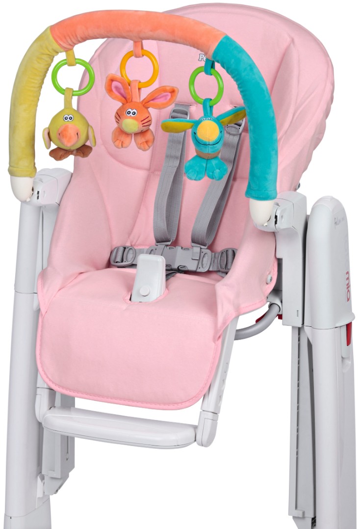 Накидка Peg Perego Kit Tatamia Rosa New и дуга с игрушками