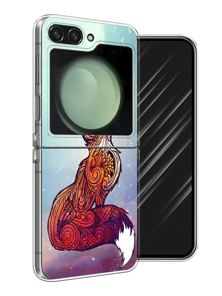 

Чехол Awog на Samsung Galaxy Z Flip 6 "Лиса 1", Голубой;фиолетовый, 2109750-1