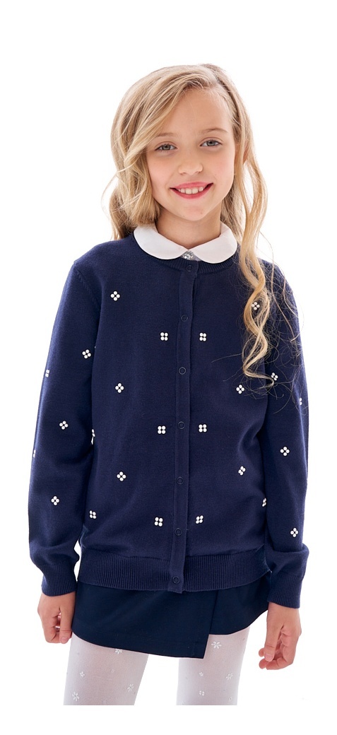 

Кардиган детский Daniele Patrici AW24C017, темно-синий, 122, 230489