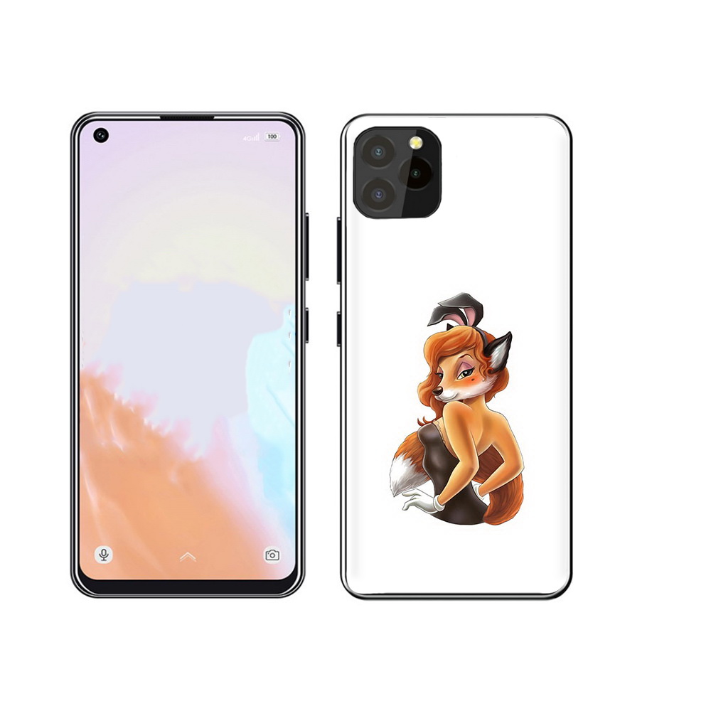 

Чехол MyPads Tocco для Oukitel C21 Pro баронесса, Прозрачный, Tocco