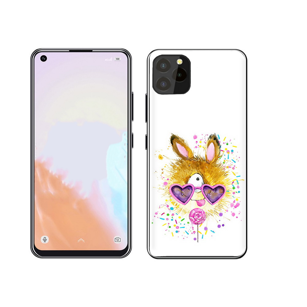 

Чехол MyPads Tocco для Oukitel C21 Pro Чупя, Прозрачный, Tocco