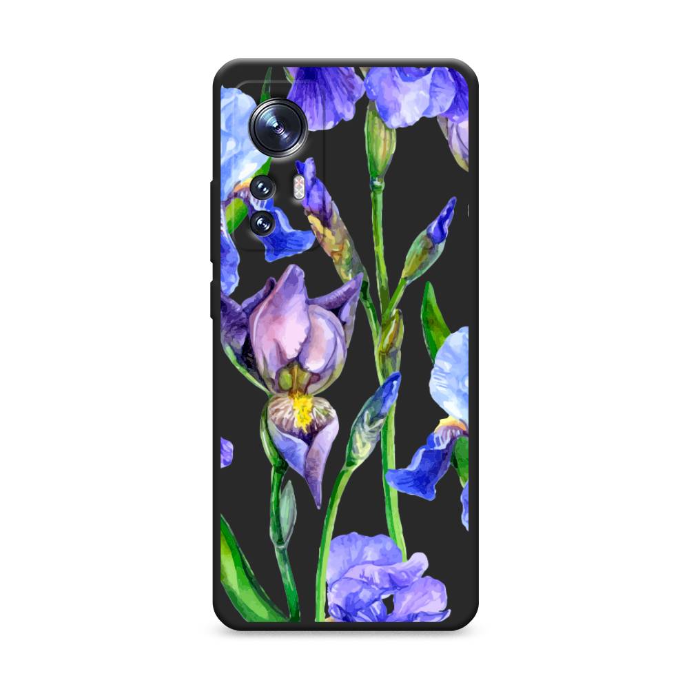

Чехол Awog на Xiaomi 12 "Синие ирисы", Разноцветный, 312352-1