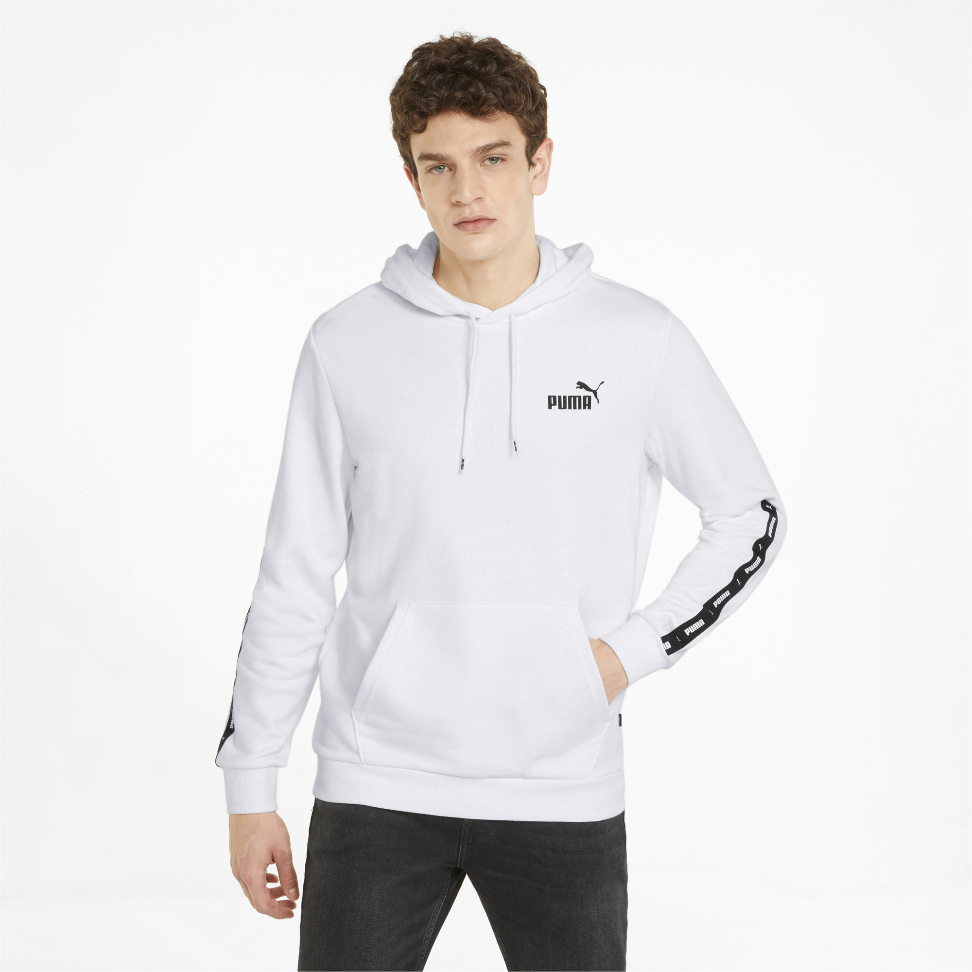 

Худи мужское PUMA 84738502 белое 2XL, 84738502