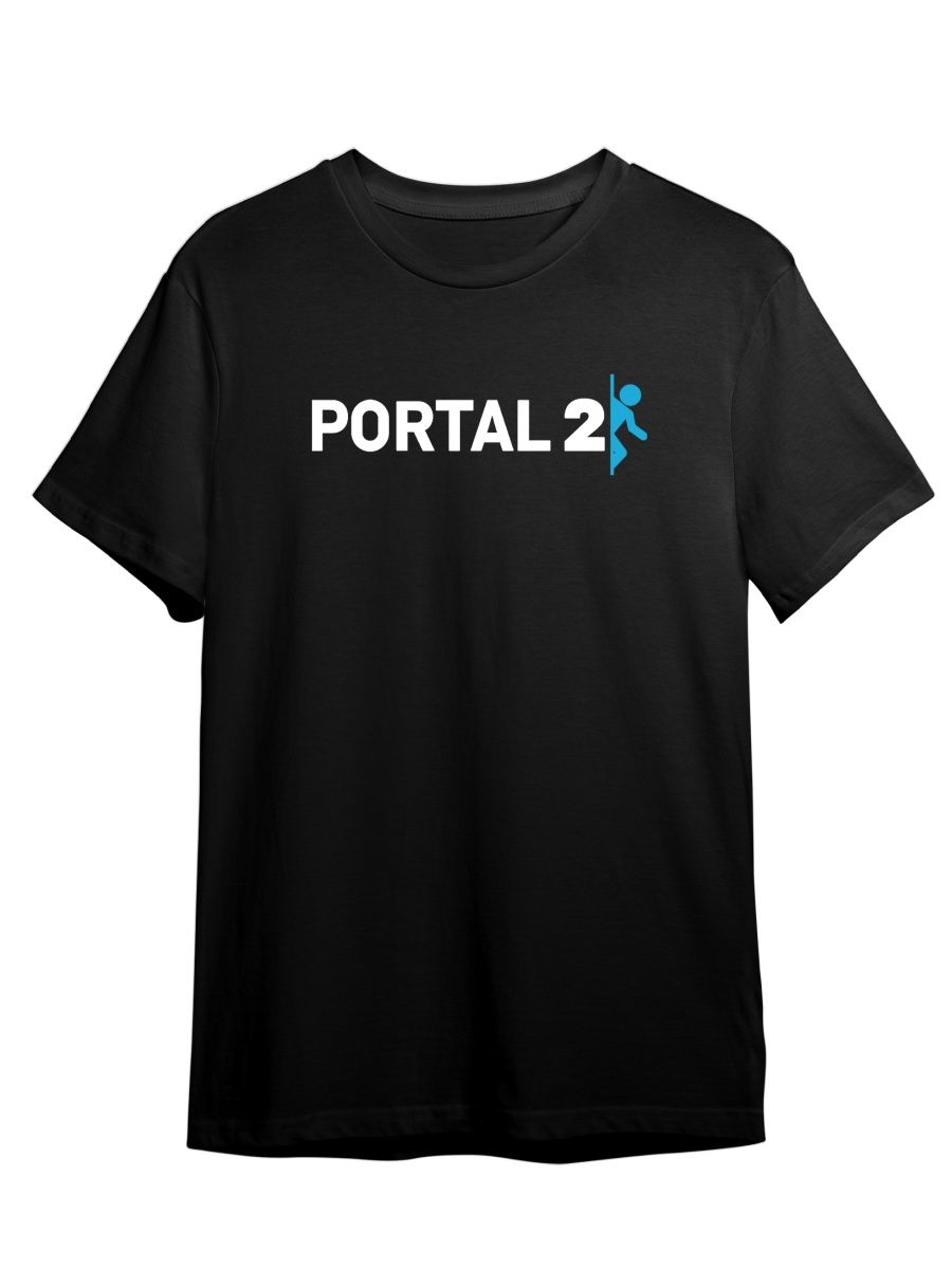 

Футболка унисекс СувенирShop Portal/Портал/Головоломка 25 черная 4XL, "Portal/Портал/Головоломка" 25