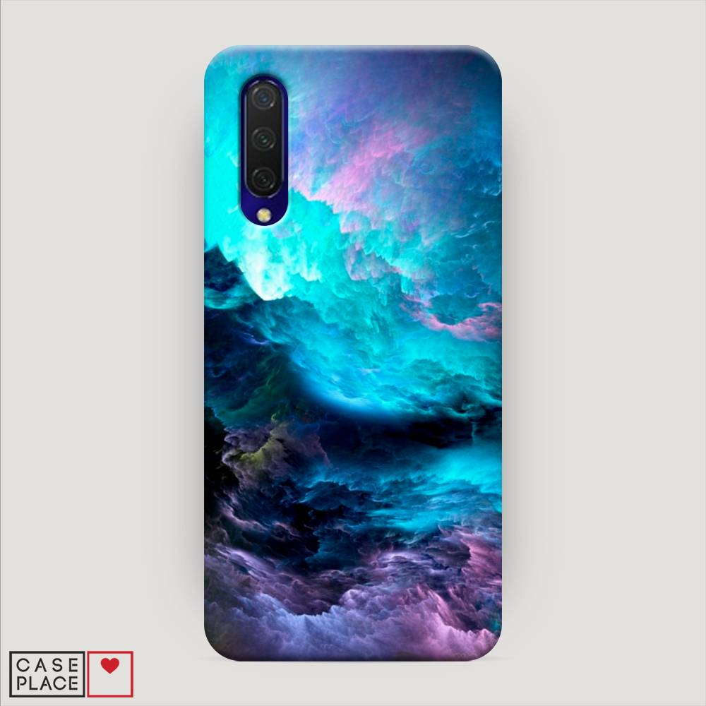 

Пластиковый чехол "Бирюзовое небо" на Xiaomi Mi 9 Lite, 36720-3