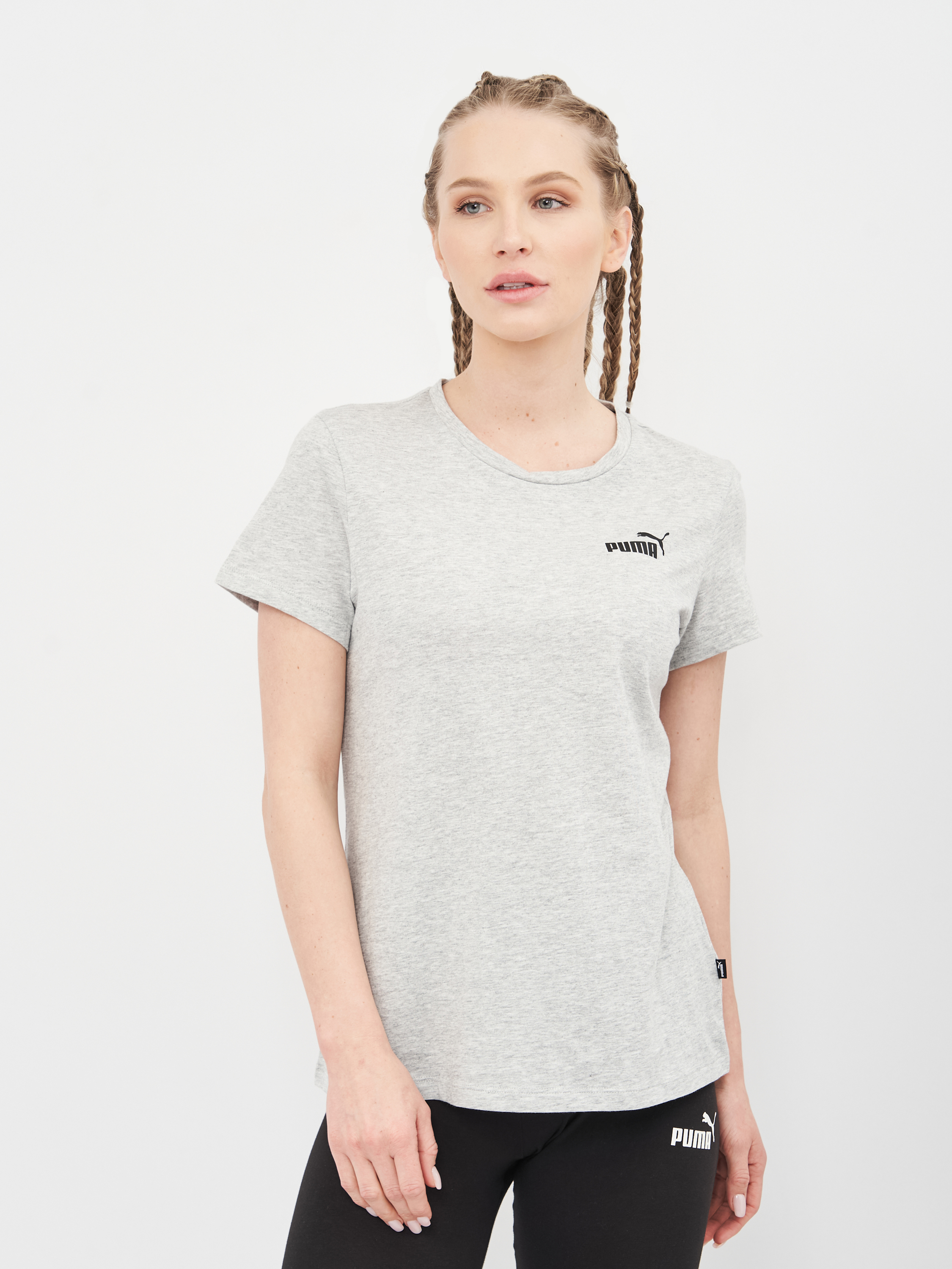 фото Футболка женская puma 58677604 серая xl
