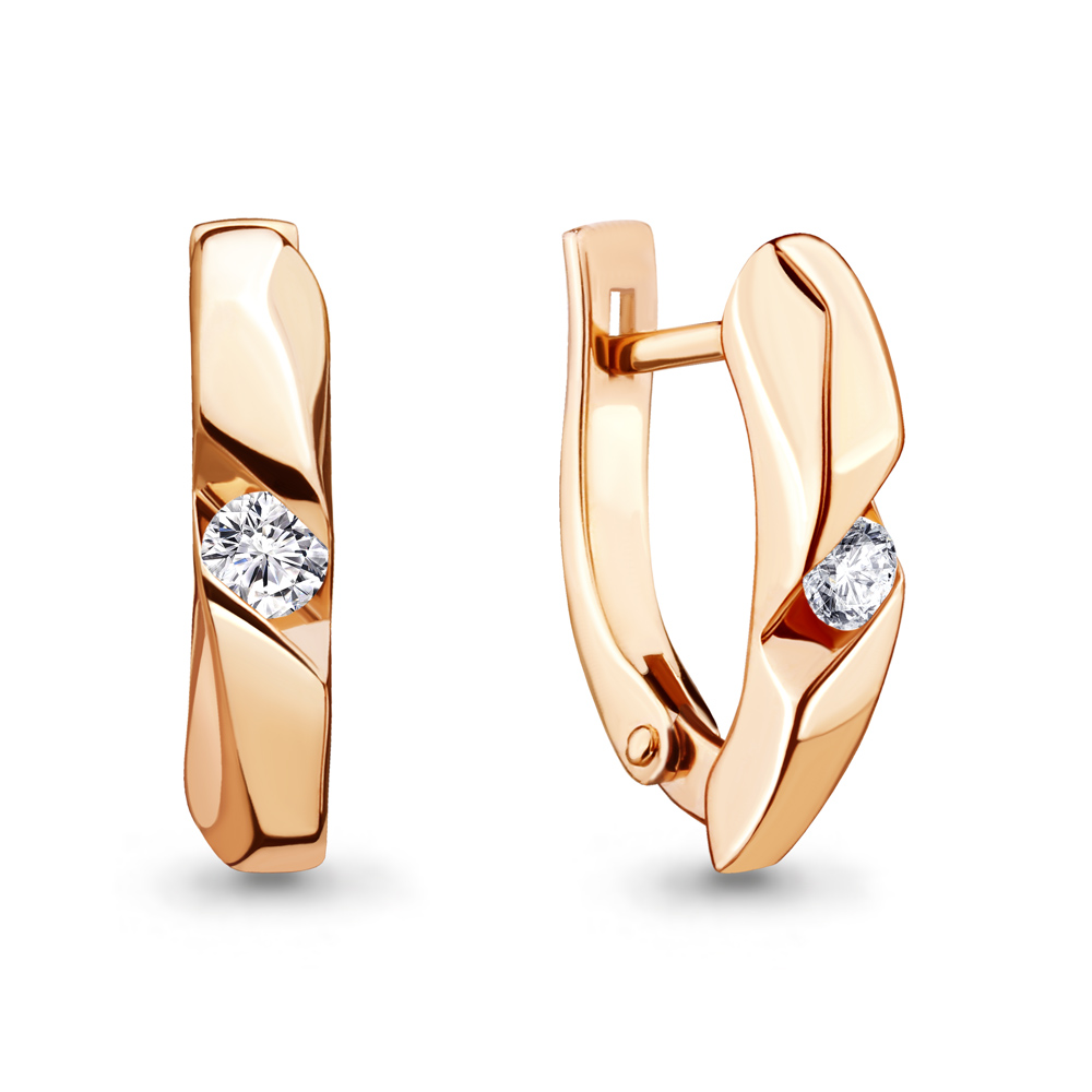 

Серьги из красного золота с бриллиантом Aquamarine Aquamarine 941947к_585_кз, 941947к_585_кз