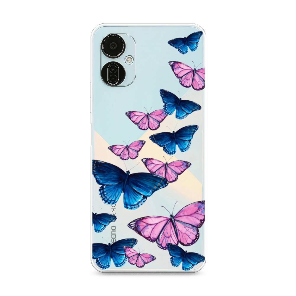 

Чехол Awog на Tecno Camon 19 Neo "Полет бабочек", 302350-2