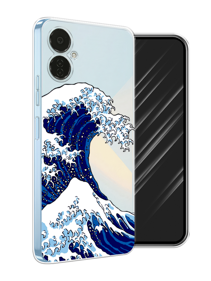 

Чехол Awog на Tecno Camon 19 Neo "Волна в Канагаве", Разноцветный, 302350-4
