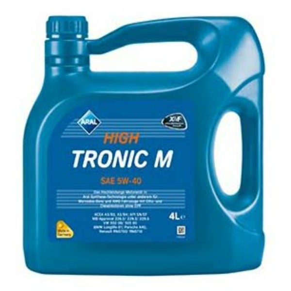 

Моторное масло Aral HighTronic M SAE 5W-40 4 л