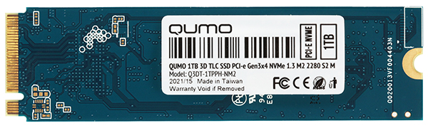 SSD диск QUMO Q3DT-1TPPH-NM2 1ТБ (Q3DT-1TPPH-NM2)
