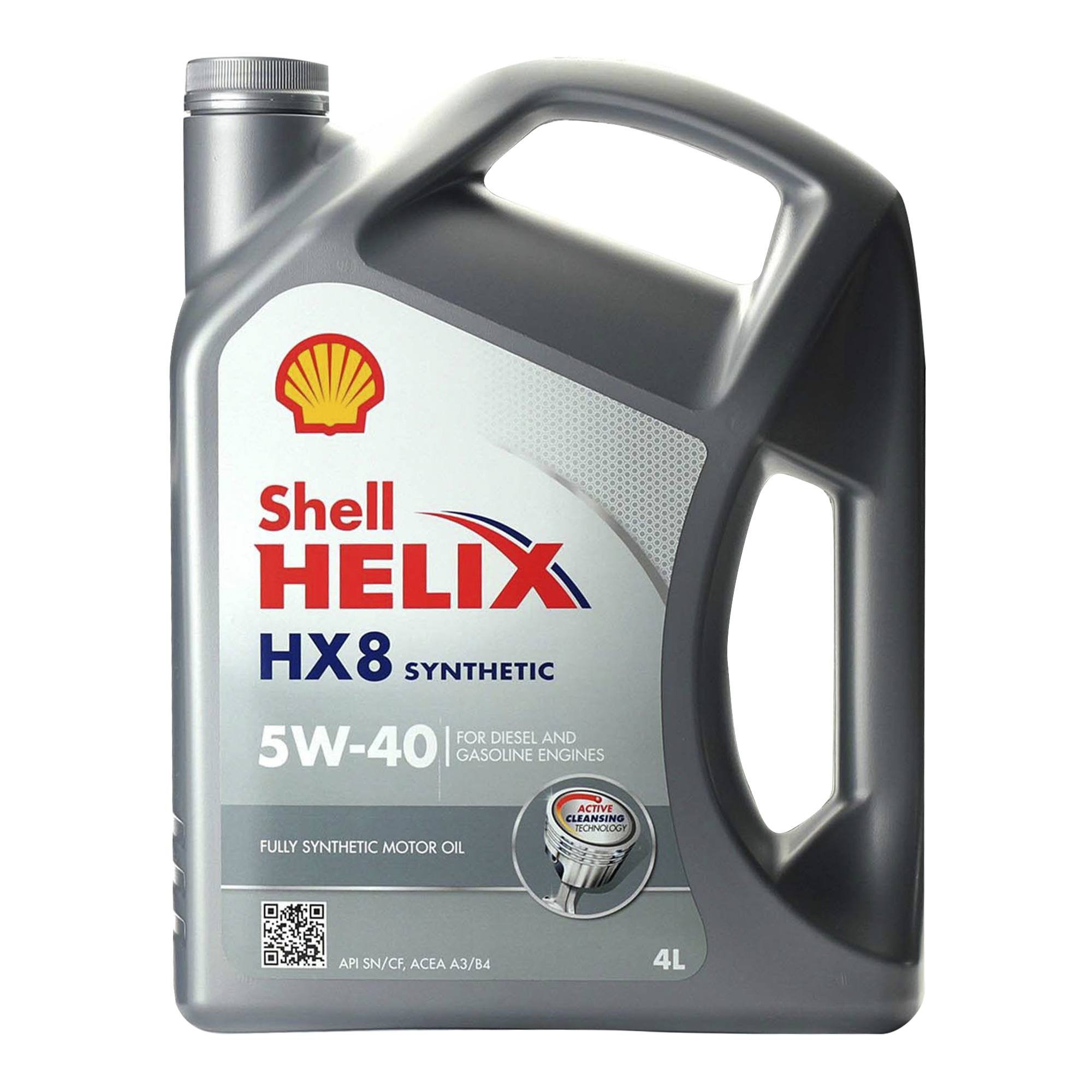 фото Масло моторное shell helix hx8 5w-40 синтетическое 4 + 1 л