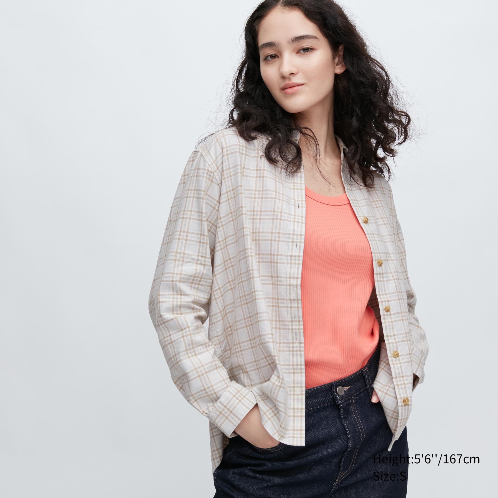 

Рубашка женская UNIQLO 458451COL02 серая 2XL (доставка из-за рубежа), Серый, 458451COL02