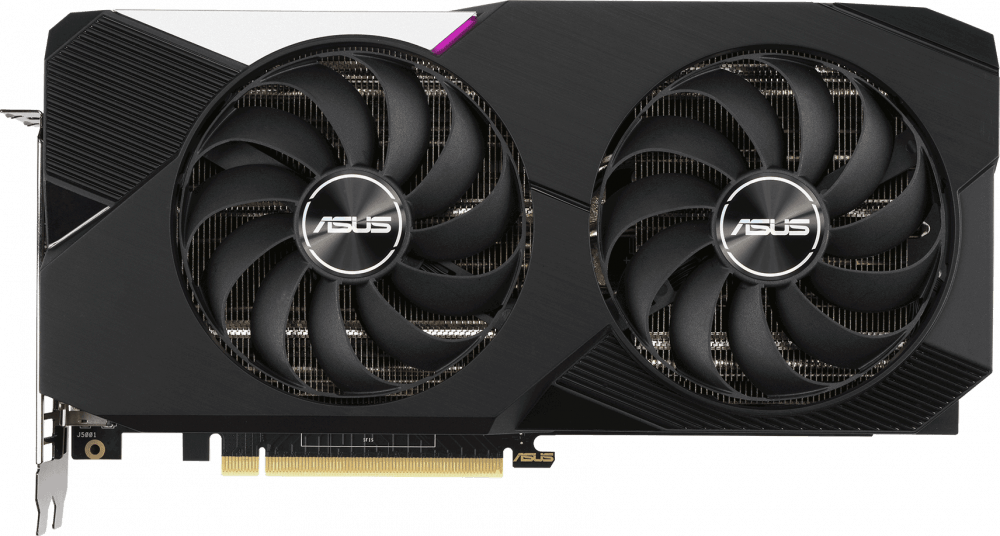 Видеокарта ASUS NVIDIA GeForce RTX 3070 DUAL (LHR) (DUAL-RTX3070-8G-V2)