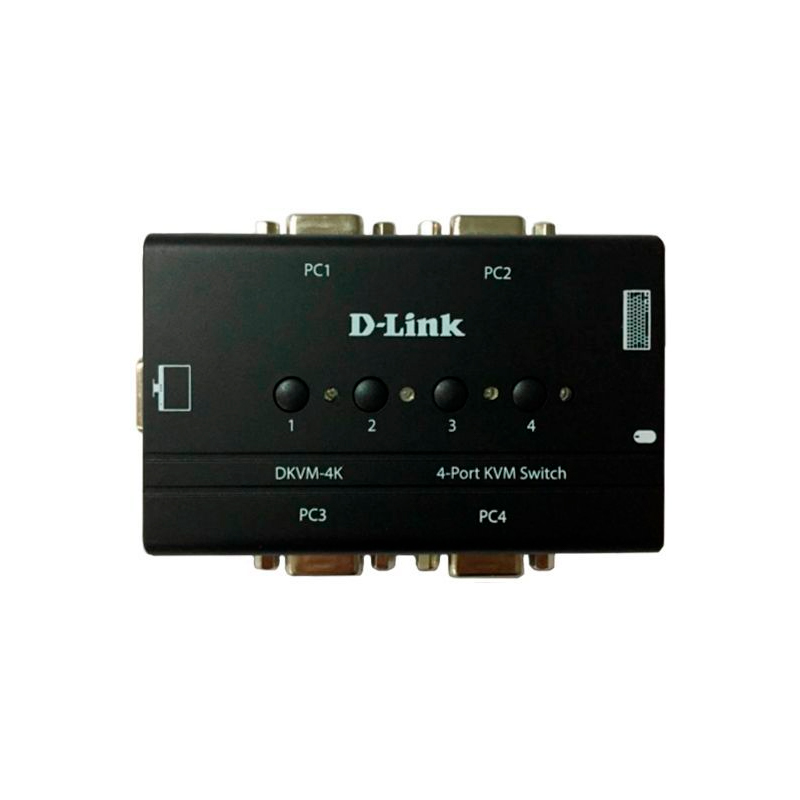 фото Kvm-переключатель d-link dkvm-4k/b2 (dkvm-4k/b2)