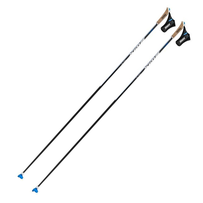 Лыжные палки SWIX RCT30-N0 Triac 3. 0 Kit Карбон 100% черный 147,5