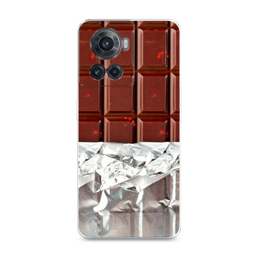 

Чехол на OnePlus 10R "Шоколад в обертке", Коричневый, 152950-6