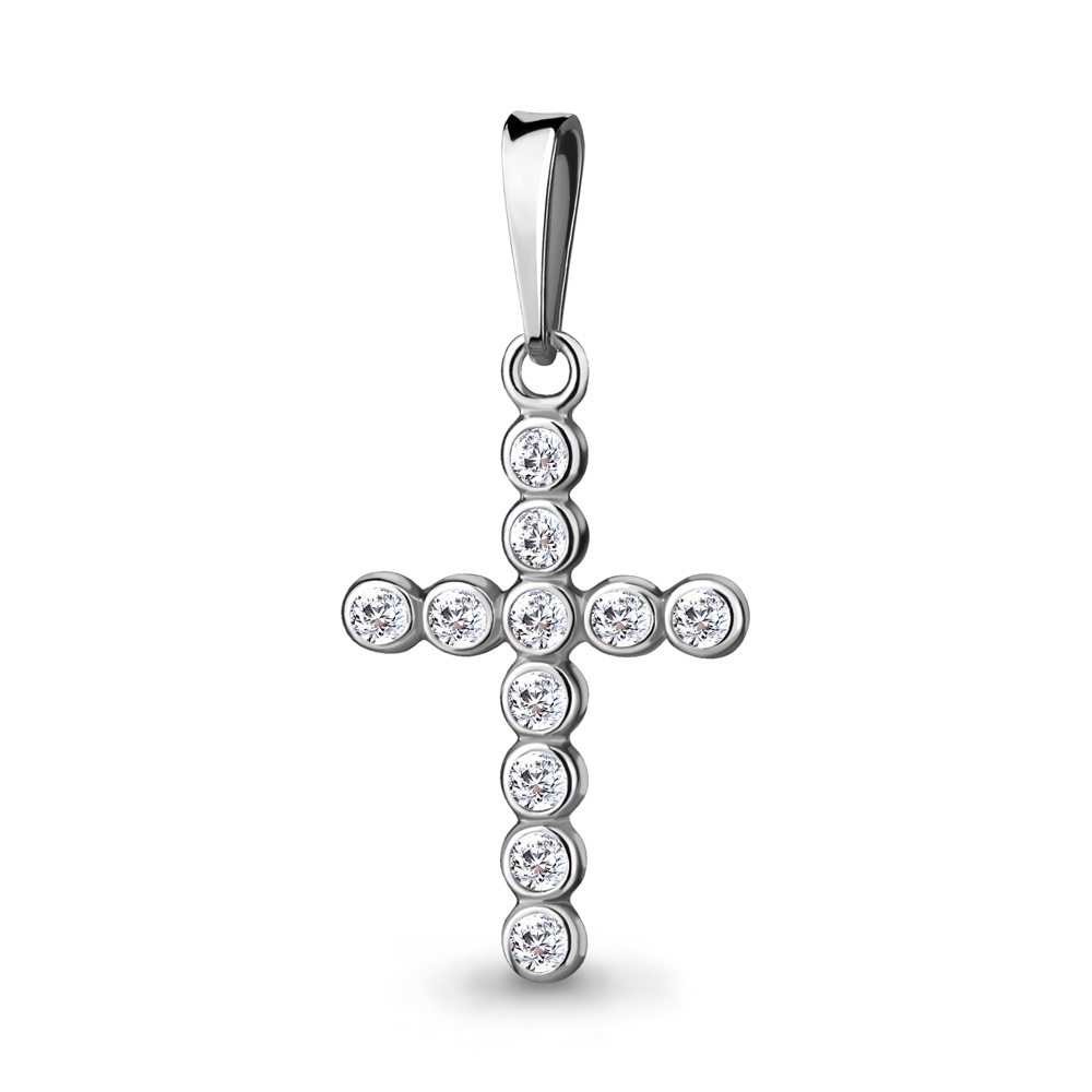 

Кулон из серебра с фианитом Aquamarine Aquamarine 20009А_925_р, 20009А_925_р