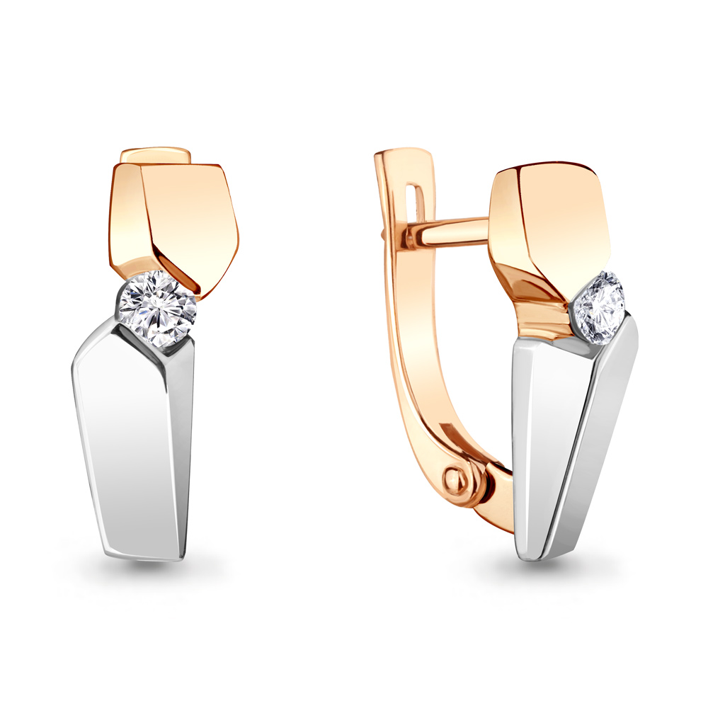 

Серьги из красного золота с бриллиантом Aquamarine Aquamarine 941944к_585_кз, 941944к_585_кз