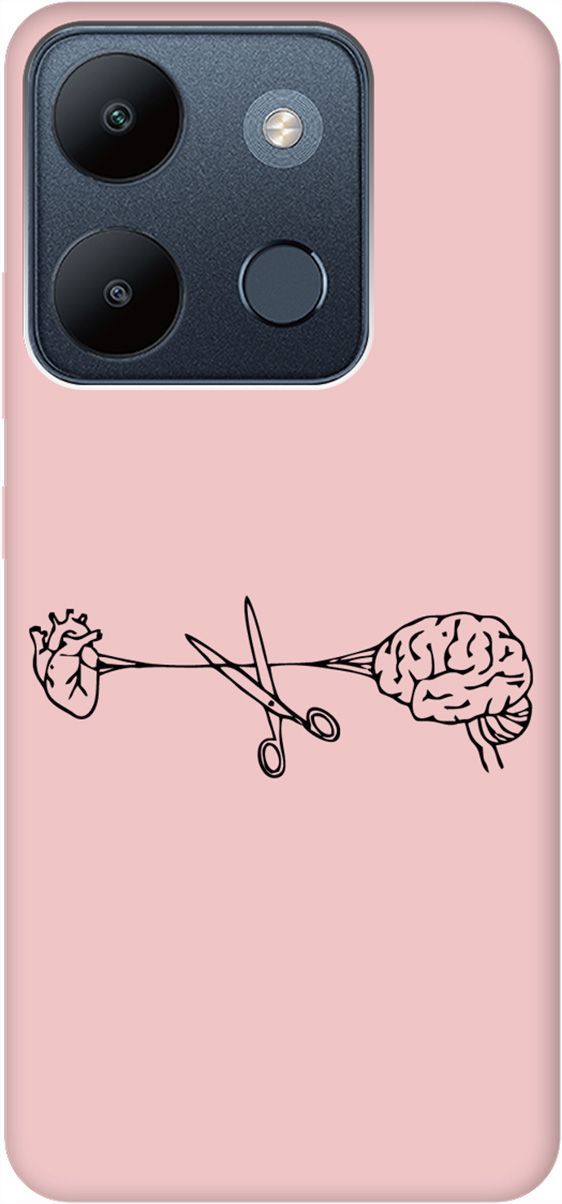 

Чехол на Infinix Smart 7/Tecno Spark Go 2023/Pop 7/Pop 7 Pro "Cut It" розовый, Розовый;черный, 158872