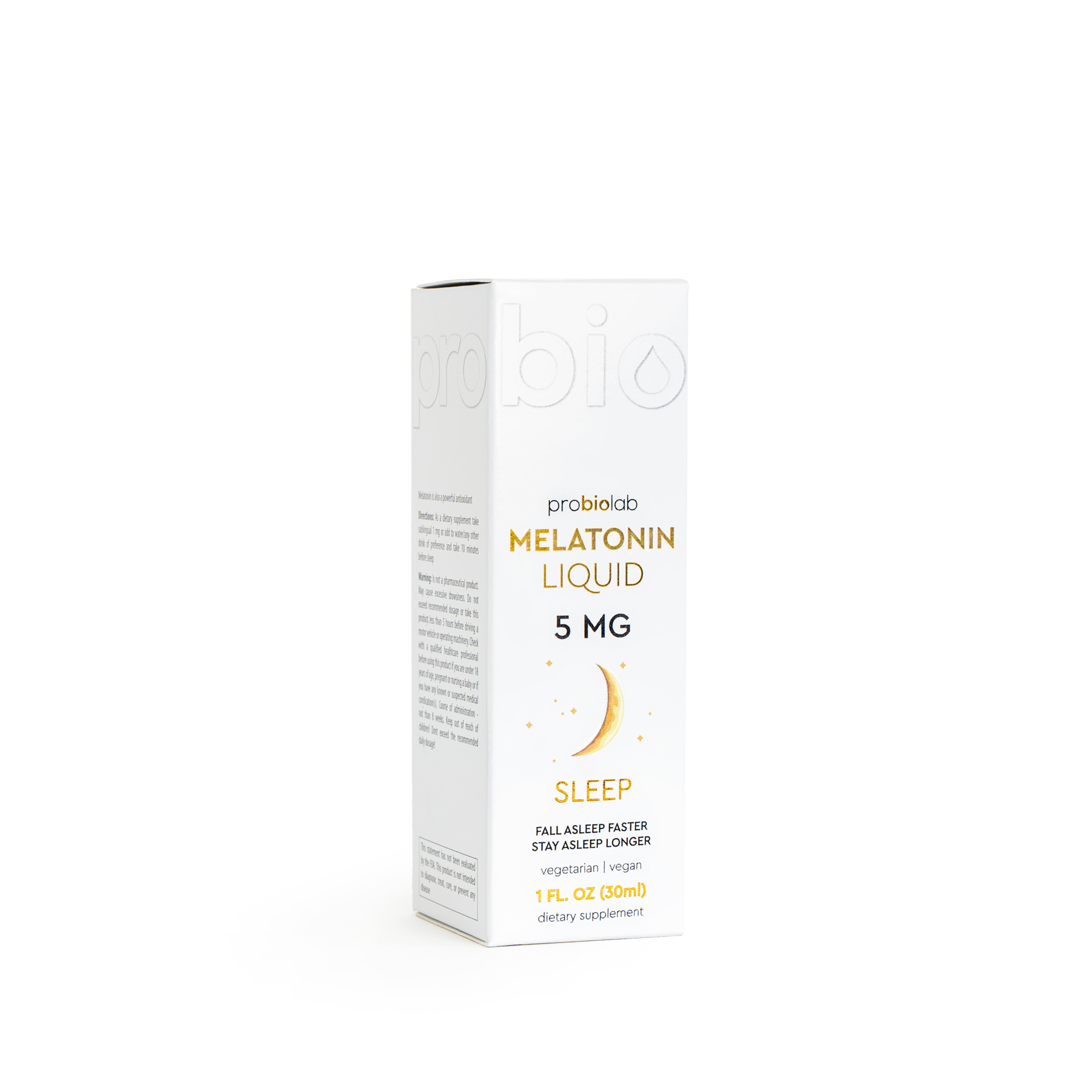 Мелатонин жидкий PROBIOLAB Melatonin Liquid 5 мг 30 мл