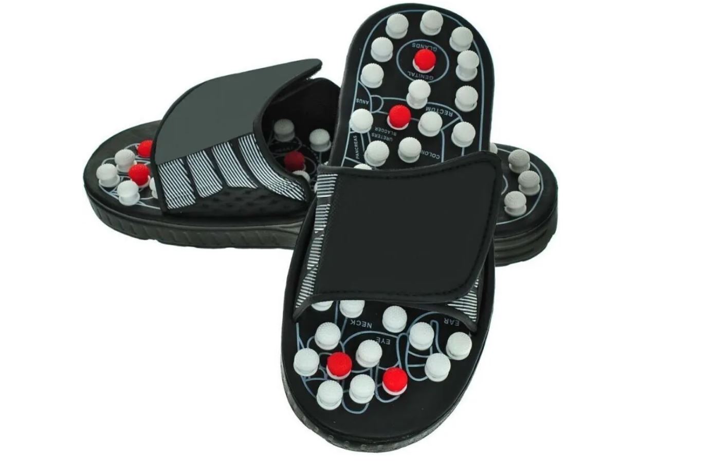 

Тапочки детские Massage-Slipper L, Black, 43, Черный, Massage-Slipper/L
