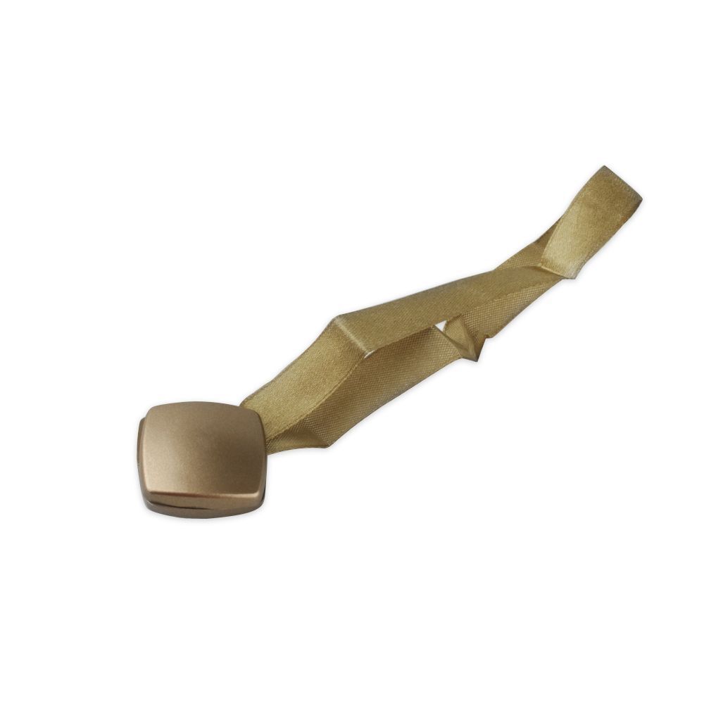 Подхват для штор OLEXDECO Магнит квадратный двусторонний комплект, 29 см, Антик