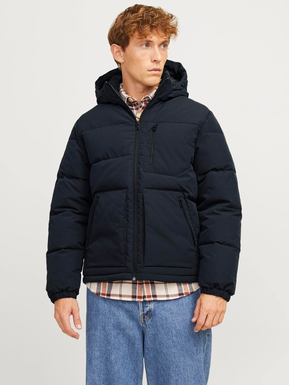

Куртка Jack & Jones мужская, 12258416, синий-Dark Navy, M, 12258416