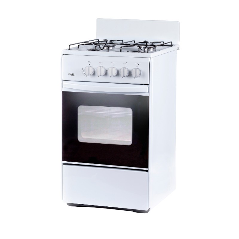 

Газовая плита Лада Nova RG 24043 W белый; черный, RG 24043 W