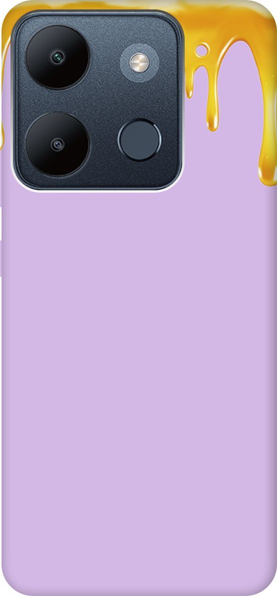 

Чехол на Infinix Smart 7/Tecno Spark Go 2023/Pop 7/Pop 7 Pro "Honey" сиреневый, Фиолетовый;оранжевый, 158871