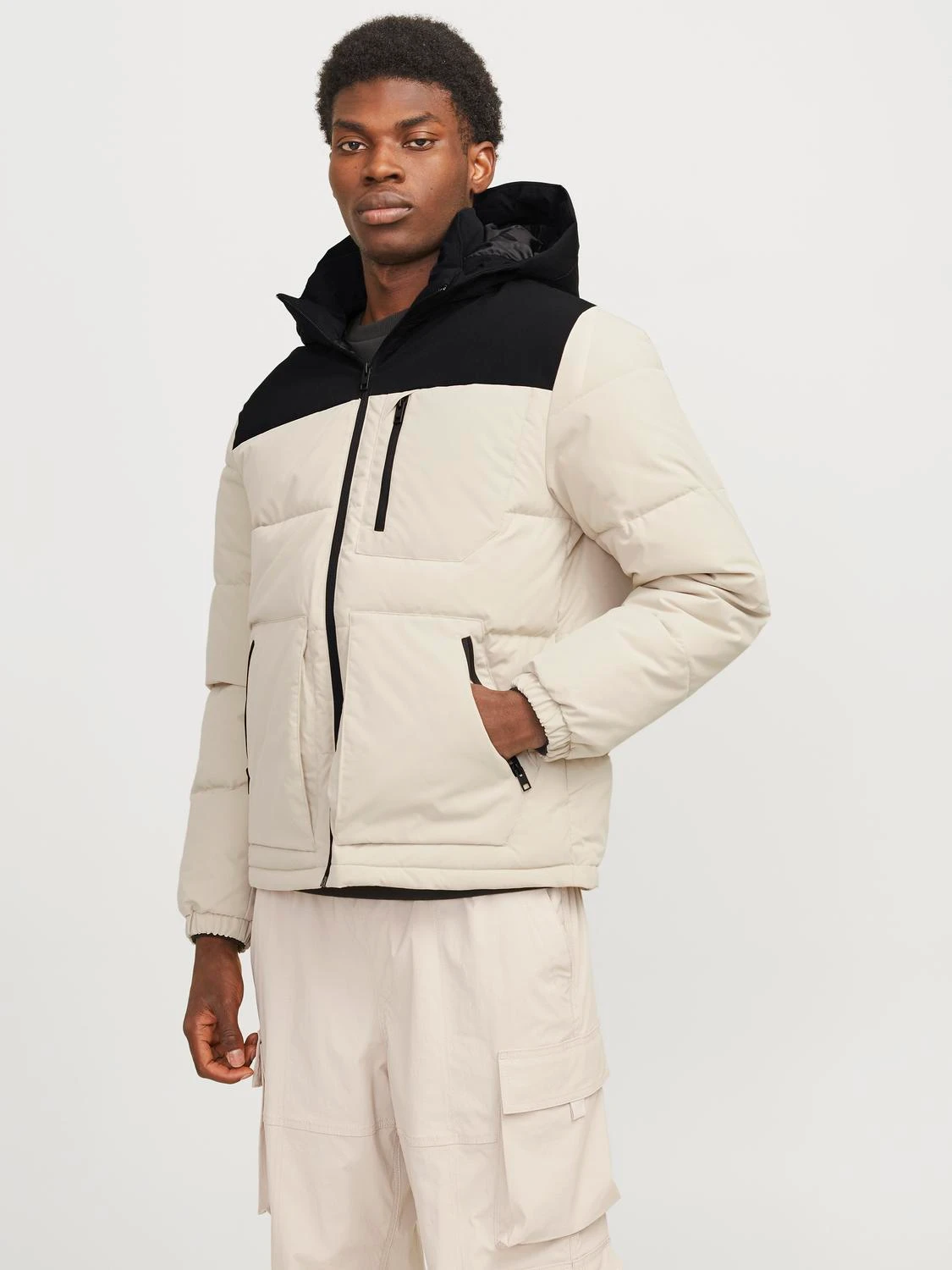 

Куртка Jack & Jones мужская, 12258416, бежевый-Moonbeam, S, 12258416