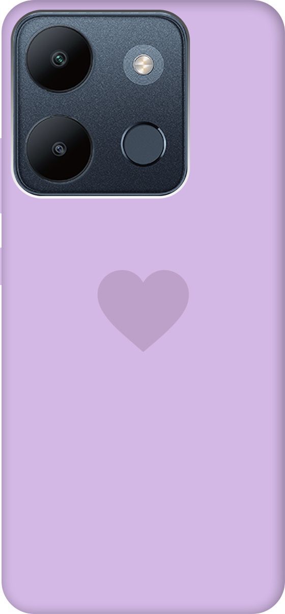 

Чехол на Infinix Smart 7/Tecno Spark Go 2023/Pop 7/Pop 7 Pro "Heart" сиреневый, Фиолетовый, 158871