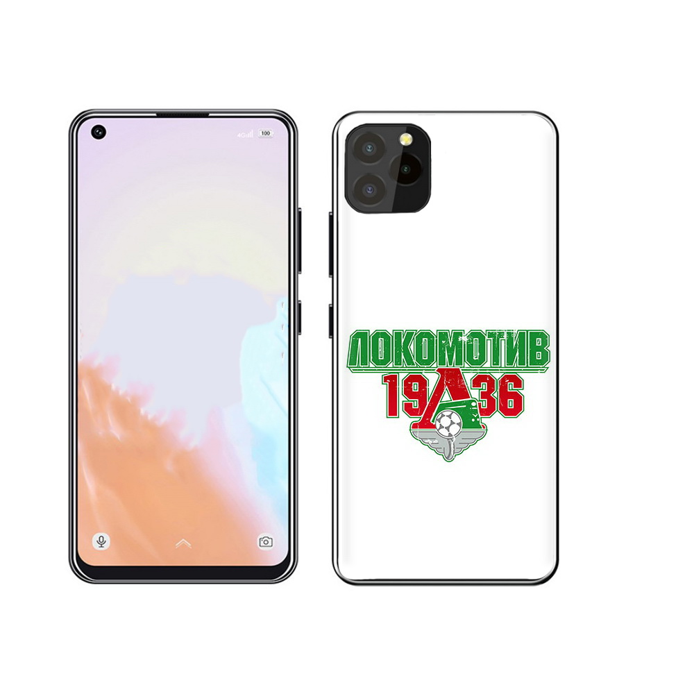 

Чехол MyPads Tocco для Oukitel C21 Pro ФК локомотив 1936, Прозрачный, Tocco