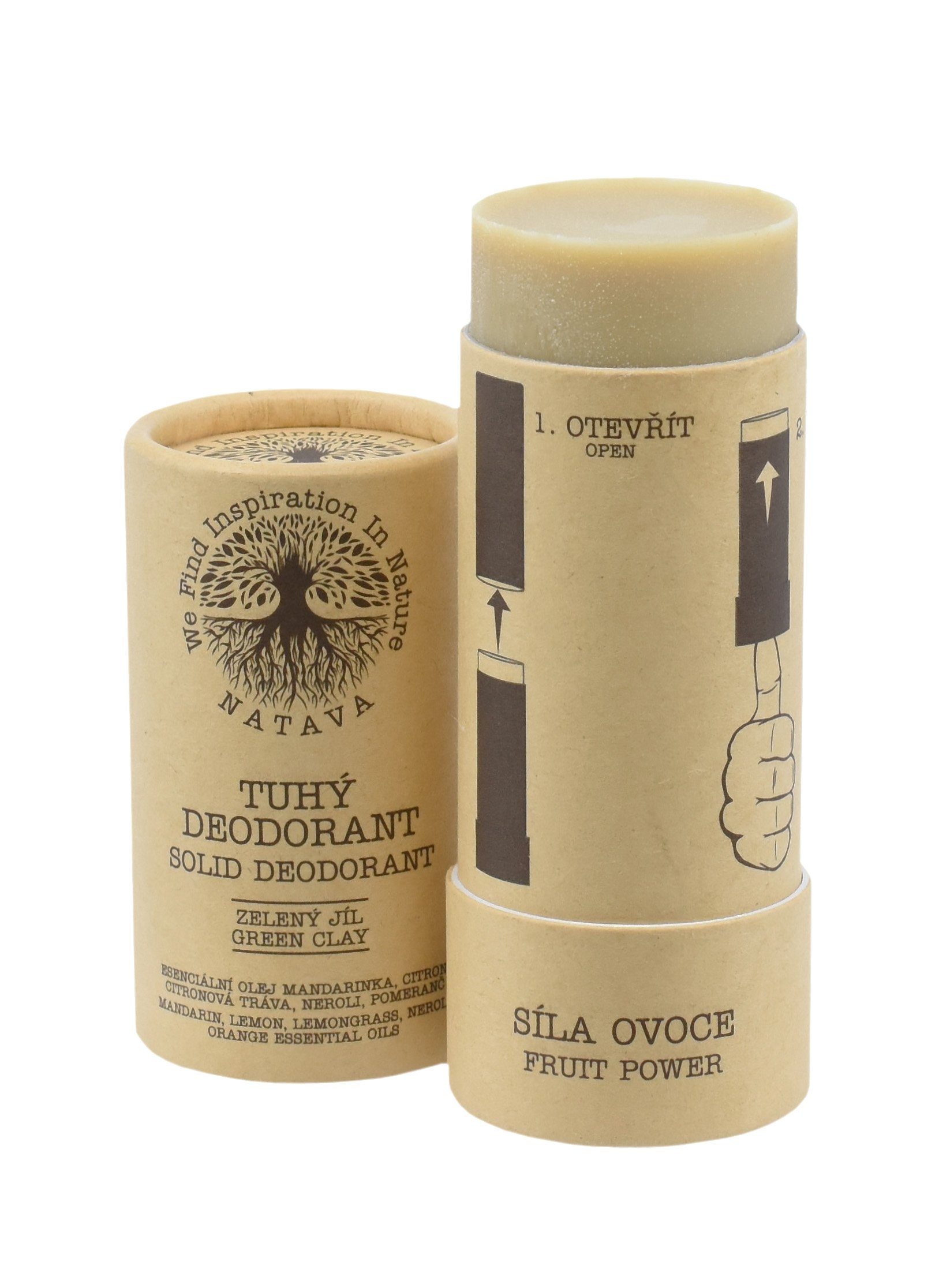 

Дезодорант Natava Fruit Power для женщин, фруктовая сила, 60 г