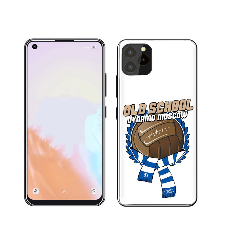 

Чехол MyPads Tocco для Oukitel C21 Pro ФК Динамо олд скул, Прозрачный, Tocco