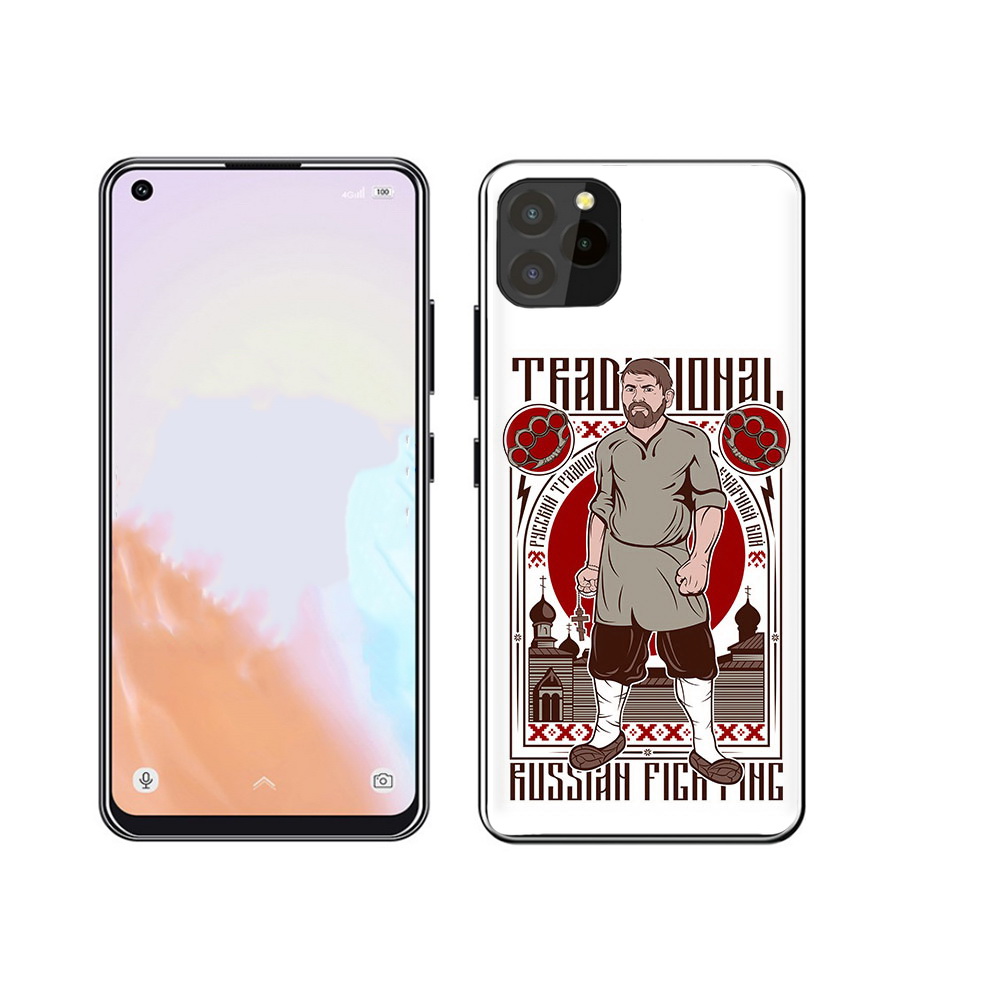 

Чехол MyPads Tocco для Oukitel C21 Pro Традициональный мужчина, Прозрачный, Tocco