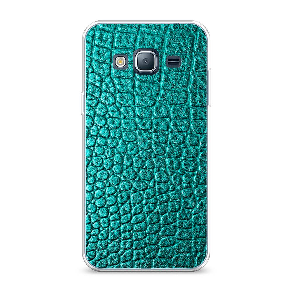 фото Чехол awog "бирюзовая змея" для samsung galaxy j3 2016