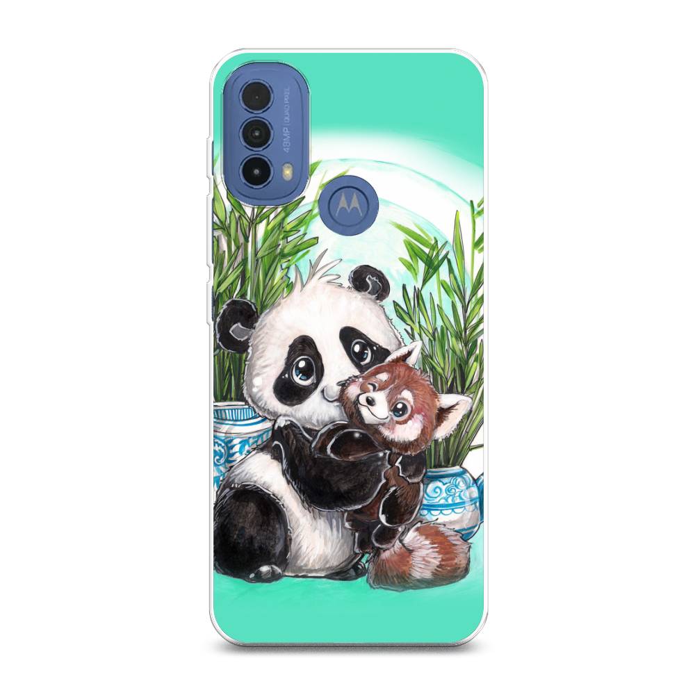 Чехол Awog на Lenovo K14 Plus/Motorola Moto E20/E30/E40 Друзья зверята