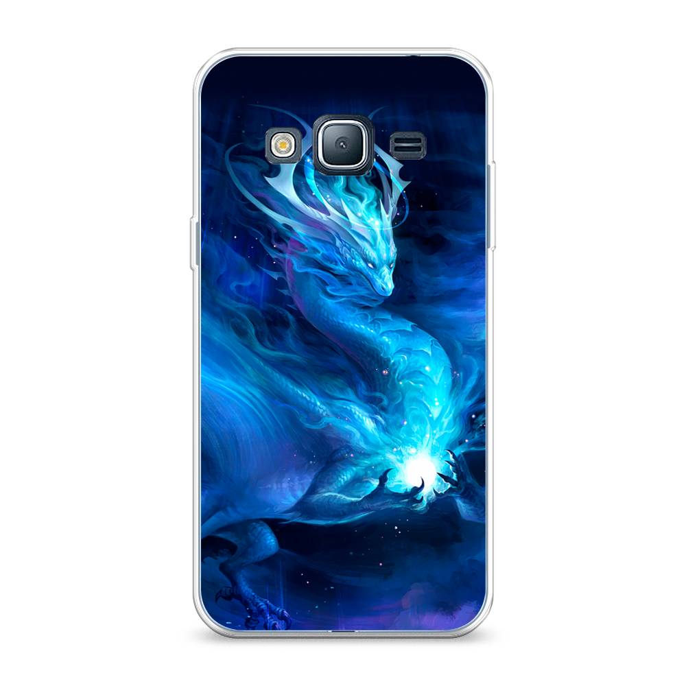 

Чехол Awog на Samsung Galaxy J3 2016 / Самсунг J3 2016 "Лунный дракон", 22450-1