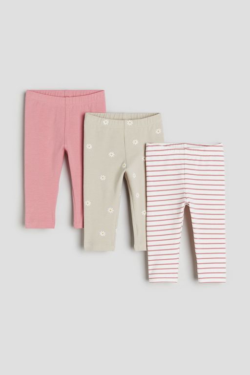 

Леггинсы детские H&M 1193980, Розовый, Цветочный, 74, 1193980