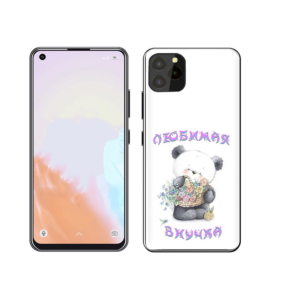 

Чехол MyPads Tocco для Oukitel C21 Pro Любимая внучка, Прозрачный, Tocco