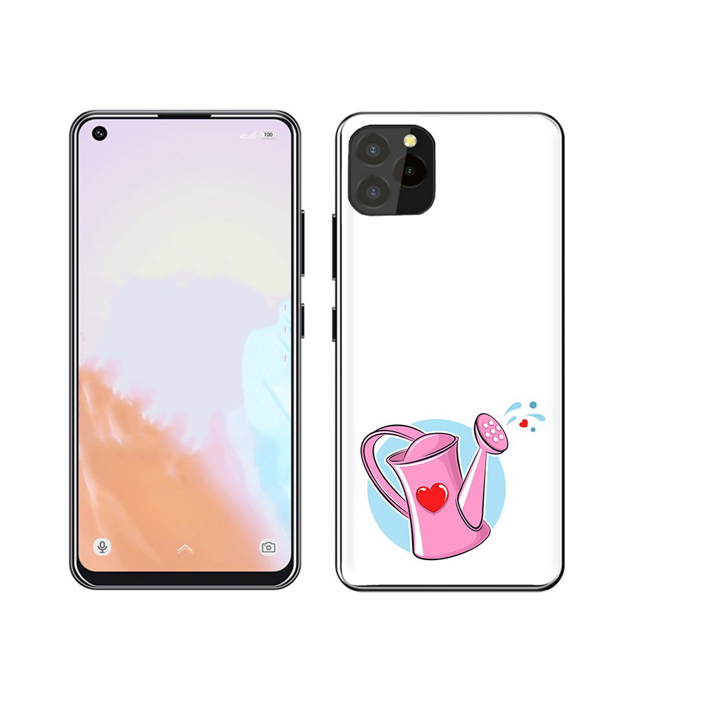 

Чехол MyPads Tocco для Oukitel C21 Pro Лейка любви 14 февраля, Прозрачный, Tocco