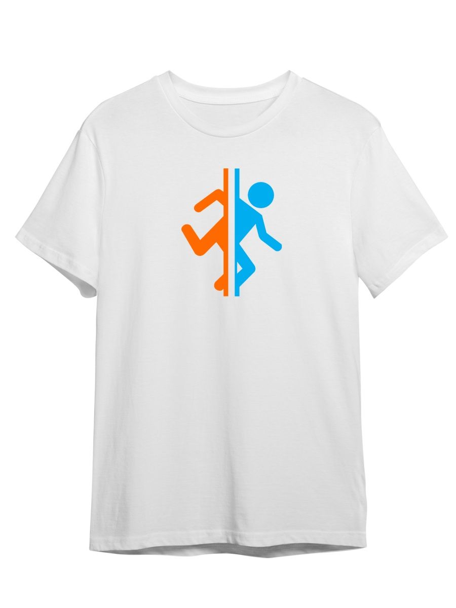 

Футболка унисекс СувенирShop Portal/Портал/Головоломка 20 белая S, Белый, "Portal/Портал/Головоломка" 20