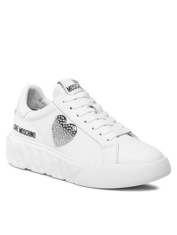 

Кеды женские Love Moschino JA15014G1IIA0100 белые 37 EU, Белый, JA15014G1IIA0100
