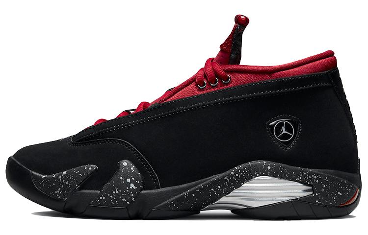 

Кроссовки унисекс Jordan Air Jordan 14 Retro Low Red Lipstick черные 36 EU, Черный, Air Jordan 14 Retro Low Red Lipstick
