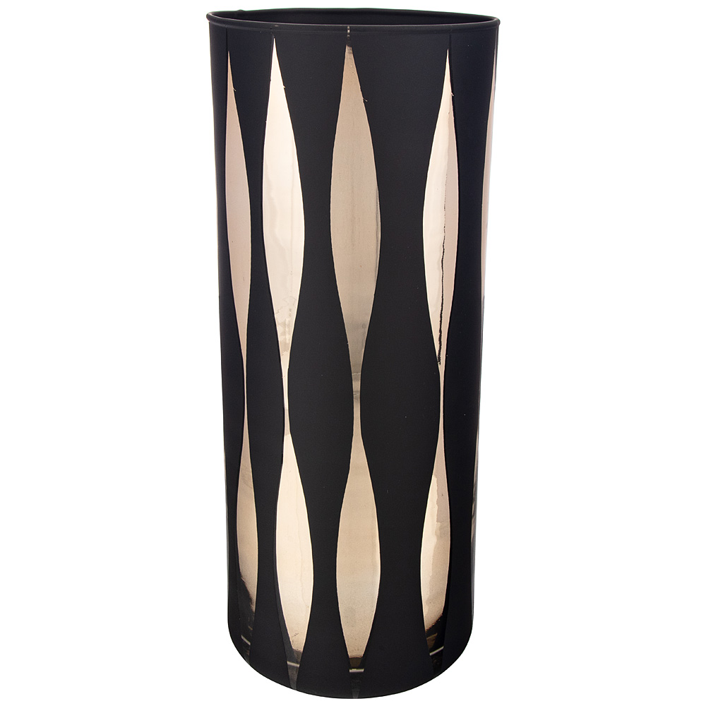 

Ваза Cilindro Hilary Gold/black высота 30см, 5397752